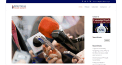 Desktop Screenshot of politicaltradesecrets.com